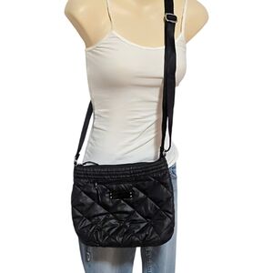 Vera Bradley Black Quilted Crossbody Bag